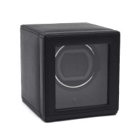 WOLF Cub With Cover Black Watch Winder 461103