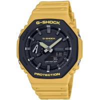 Casio G-Shock Classics Layered Bezel Yellow Watch GA-2110SU-9AER